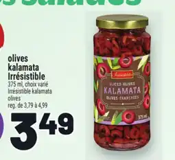 Metro OLIVES KALAMATA IRRÉSISTIBLE | IRRÉSISTIBLE KALAMATA OLIVES offer