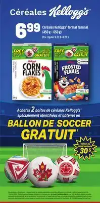 Metro CÉRÉALES KELLOGG'S offer