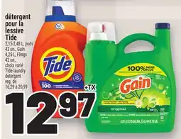 Metro DÉTERGENT POUR LA LESSIVE TIDE |TIDE LAUNDRY DETERGENT offer