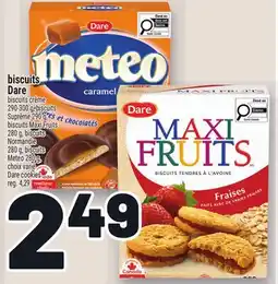 Metro BISCUITS DARE | DARE COOKIES offer