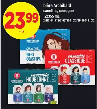 Maxi BIÈRE ARCHIBALD offer