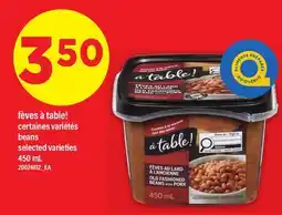 Maxi FÈVES À TABLE! | BEANS offer