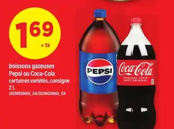 Maxi BOISSONS GAZEUSES PEPSI OU COCA-COLA offer