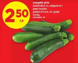 Maxi COURGETTE VERTE │ GREEN ZUCCHINI offer