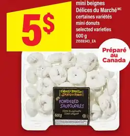 Maxi MINI BEIGNES DÉLICES DU MARCHÉ | MINI DONUTS offer