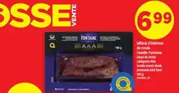 Maxi bifteck d'intérieur de ronde Famille Fontaine | inside round steak offer