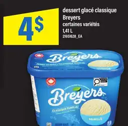 Maxi DESSERT GLACÉ CLASSIQUE BREYERS offer