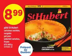 Maxi PÂTÉ ST-HUBERT │ POT PIES offer
