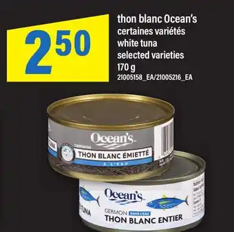 Maxi THON BLANC OCEAN'S | WHITE TUNA offer