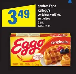 Maxi GAUFRES EGGO KELLOGG'S, 8 UN offer