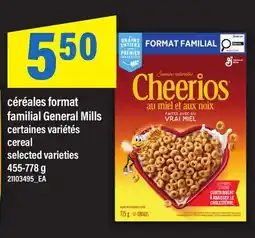 Maxi CÉRÉALES FORMAT FAMILIAL GENERAL MILLS | CEREAL offer