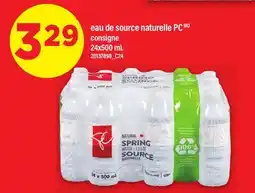 Maxi EAU DE SOURCE NATURELLE PC offer
