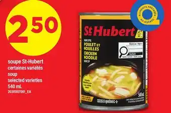 Maxi SOUPE ST-HUBERT offer