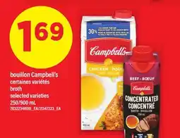Maxi bouillon Campbell's │ broth offer