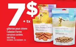 Maxi GÂTERIES POUR CHIENS CALEDON FARMS, 150/795 g offer