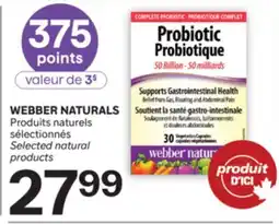 Brunet WEBBER NATURALS Produits naturels sélectionnés offer