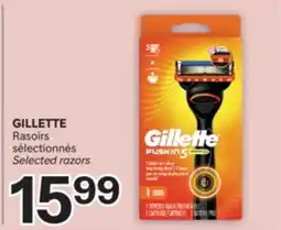 Brunet GILLETTE Rasoirs sélectionnés offer
