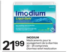 Brunet IMODIUM Médicaments pour le soulagement de la diarrhée offer
