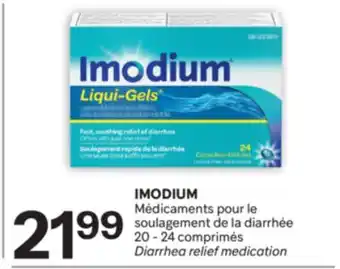 Brunet IMODIUM Médicaments pour le soulagement de la diarrhée offer