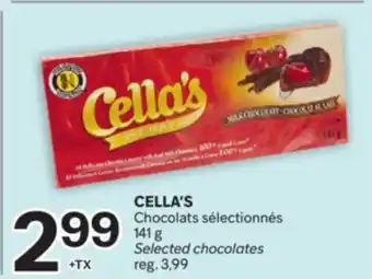 Brunet CELLA'S Chocolats sélectionnés offer
