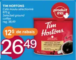 Brunet TIM HORTONS Café moulu sélectionné offer