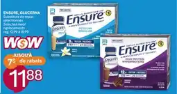 Brunet ENSURE, GLUCERNA Substituts de repas sélectionnés offer