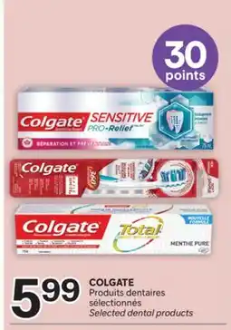 Brunet COLGATE Produits dentaires sélectionnés offer