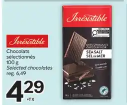 Brunet Irresistible Chocolats sélectionnés offer