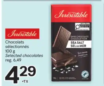 Brunet Irresistible Chocolats sélectionnés offer