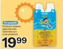 Brunet Personnelle Produits solaires sélectionnés offer