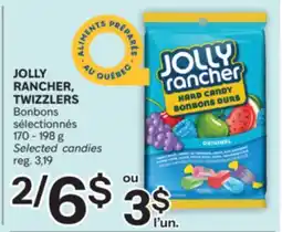 Brunet JOLLY RANCHER, TWIZZLERS Bonbons sélectionnés offer