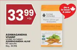 Rachelle-Bery Grocery LIVING ALCHEMY ASHWAGANDHA ALIVE offer