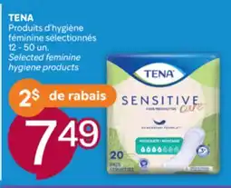 Brunet TENA Produits d'hygiène féminine sélectionnés offer