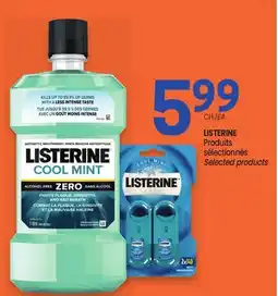 Uniprix LISTERINE Produits sélectionnés/ Selected products offer