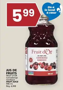 Rachelle-Bery Grocery FRUIT D'OR FRUIT JUICE offer