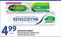 Uniprix SENSODYNE, POLIDENT Produits dentaires sélectionnés/ Selected dental products offer