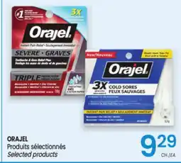 Uniprix ORAJEL Produits sélectionnés/Selected products offer