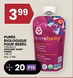 Rachelle-Bery Grocery CEREBELLY ORGANIC BABY PUREE offer