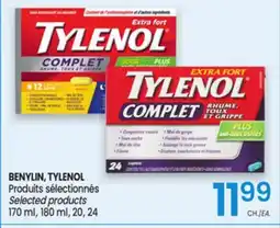 Uniprix BENYLIN, TYLENOL Produits sélectionnés/Selected products offer