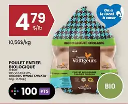 Rachelle-Bery Grocery FERME DES VOLTIGEURS ORGANIC WHOLE CHICKEN offer