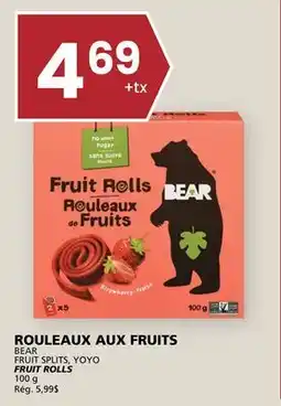 Rachelle-Bery Grocery BEAR FRUIT SPLITS, YOYO FRUIT ROLLS offer