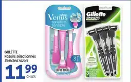 Uniprix GILLETTE Rasoirs sélectionnés, Selected razors offer