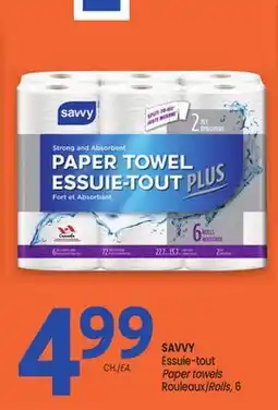 Uniprix SAVVY Essuie-tout/Paper towels offer