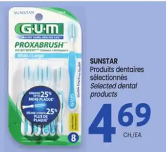 Uniprix SUNSTAR Produits dentaires sélectionnés/Selected dental products offer