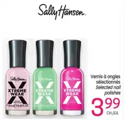 Uniprix Sally Hansen Vernis à ongles sélectionnés/Selected nail polishes offer