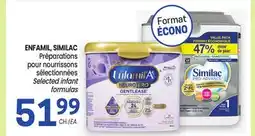 Uniprix ENFAMIL, SIMILAC Préparations pour nourrissons sélectionnées/Selected infant formulas offer