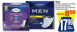 Jean Coutu TENA Selected leak-proof underwear, shields and guards offer