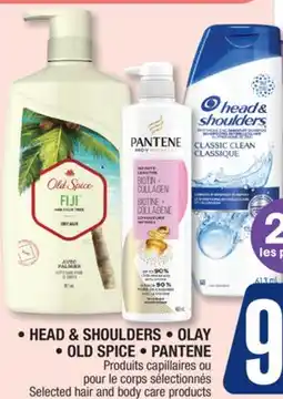 Jean Coutu HEAD & SHOULDERS, OLAY, OLD SPICE, PANTENE Selected hair and body care products offer