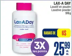 Jean Coutu LAX-A DAY Laxative powder offer