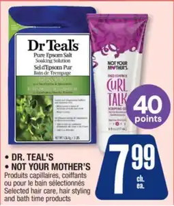 Jean Coutu DR. TEAL'S • NOT YOUR MOTHER'S offer